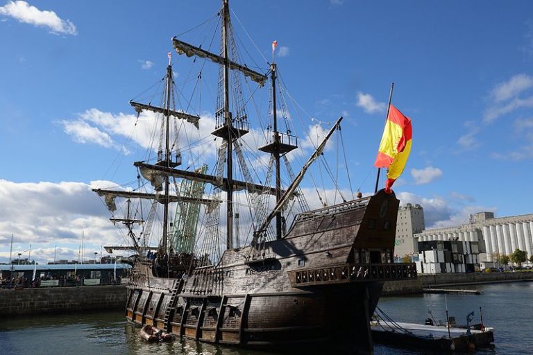 Historic Spanish Galleon Docks in Malaga | Nerja Today